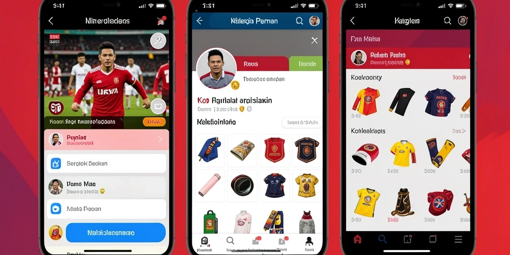 Tampilan awal game yang menarik dan intuitif.