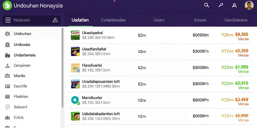 Tampilan grafis yang memukau dalam game.