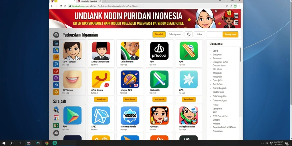 Tampilan awal antarmuka aplikasi PAKARJP yang menarik.