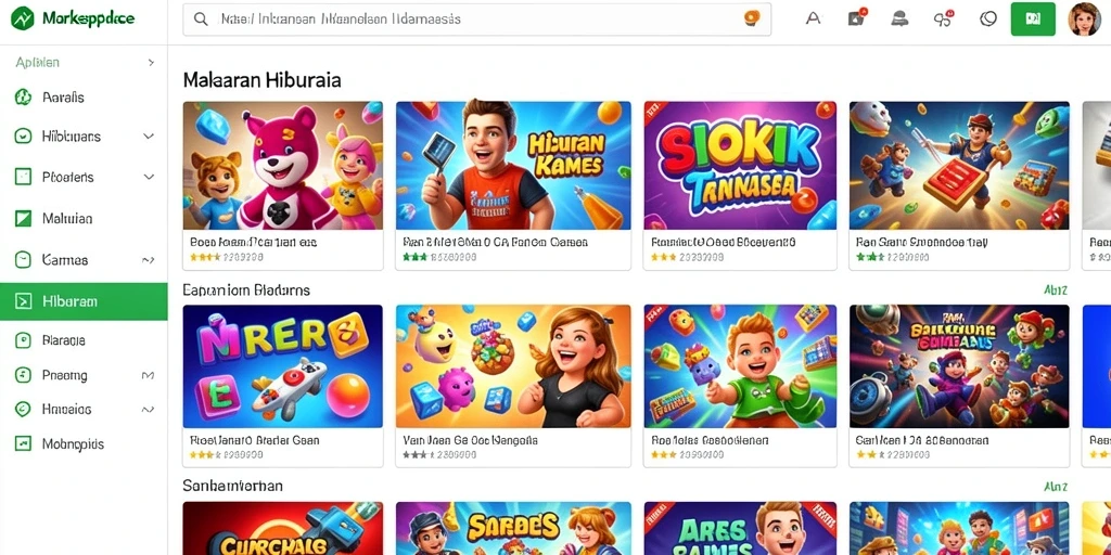 Screenshot menunjukan karakter utama dalam aksi.