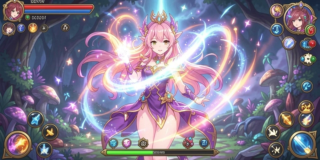 Tangkapan layar menampilkan grafis gameplay yang memukau.